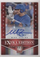 2012 Elite Extra Edition 218/677 Mike Zunino #103 Auto 0c2