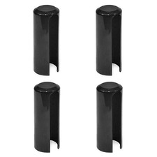 Aufsteckhülsen 3 DIM Band Ø 15 / 20 mm Türband Abdeckkappen flach Hülse 4 Stück