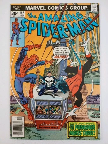 The Amazing Spider-Man #162 VF 8.0 (Marvel 1976) 1st Jigsaw appearance