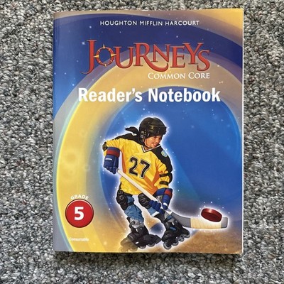 Journeys: Common Core Readers Notebook Consumable Grade 5