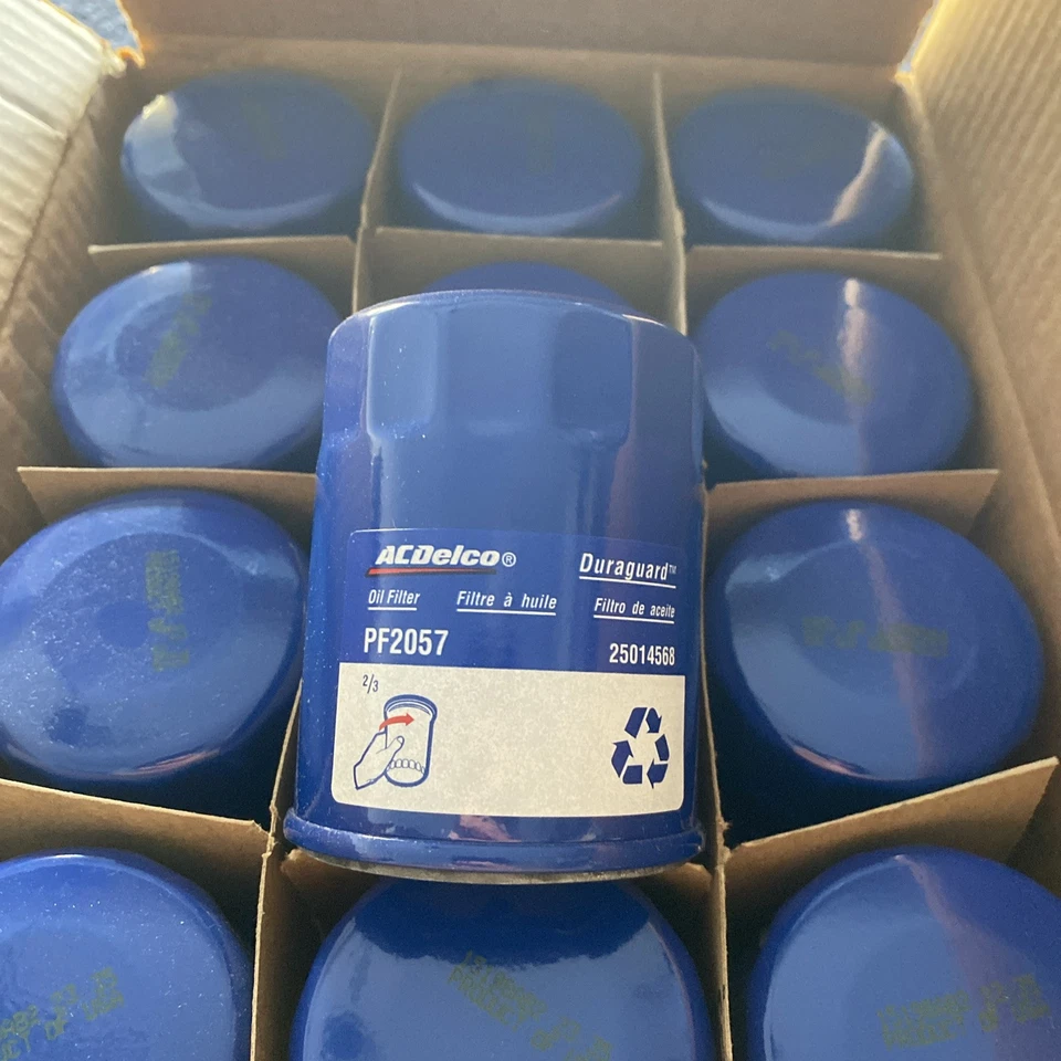 Pack Of 12 Genuine GM ACDelco Pro Engine Oil Filter Durapack PF2057 1911 - Image 2 of 3