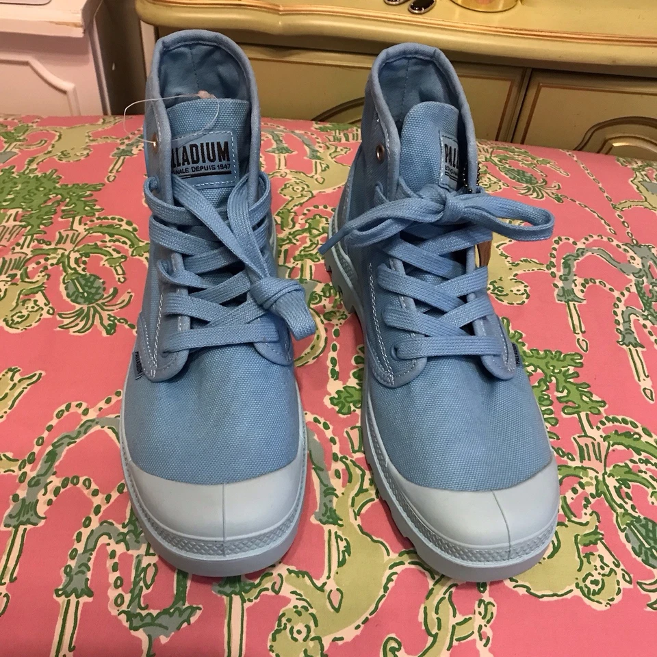 Botas Palladium Buceo Azul Niños 'Pampa HI V Varsity' Talla 6 Foto 2 de 4