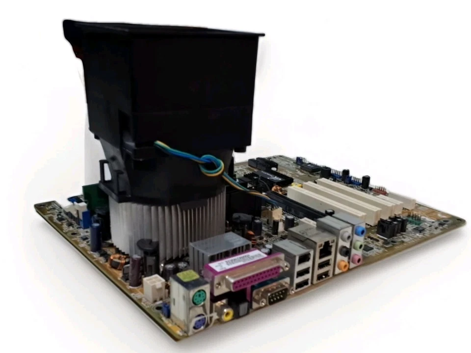 ASUS MICRO ATX P5GD1 REV SOCKET 1.05 775+INTEL PENTIUM 4 HT 3.2GHZ-512 MB DDR400 - Immagine 2 di 4