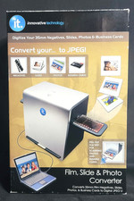 Nuovo! Scanner convertitore JPEG foto diapositive pellicola tecnologia innovativa ITNS-500