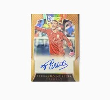 2016-17 Panini Select - Signatures Fernando Muslera Auto Bronze /49
