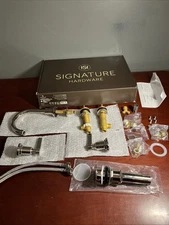 Signature Hardware SHWSCGF807PN Greyfield 1.2 GPM Widespread Faucet 447888