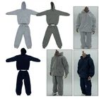 2pcs 1/6 Scale Men Top Hoodie Sweatshirt with Trousers Outfits for 12 Inch