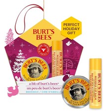Burt's Bees A Bit of Burt's Bees Beeswax Lip Balm and Hand Salve Gift Set, Natur
