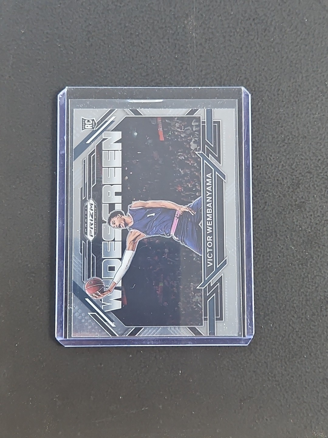 2023-24 Panini Prizm Draft Picks Victor Wembanyama RC Widescreen #1 Spurs