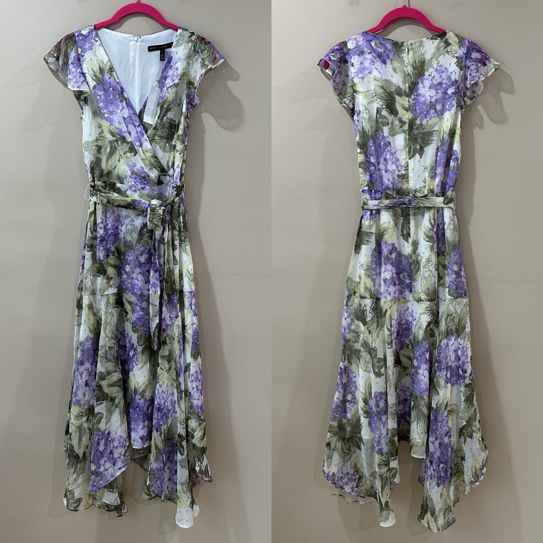 white house black market purple dress White House Black Market Colourful Dress 8