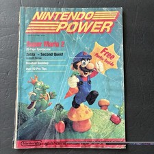 Nintendo Power Magazine Issue #1 1988 Super Mario 2 Zelda NES No Poster July