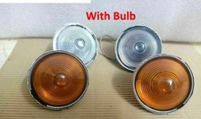 WILLYS JEEP CJ-3B CJ3 CJ5 CJ6 PARKING/TURN SIGNAL CLEAR AND ORANGE LIGHT SET