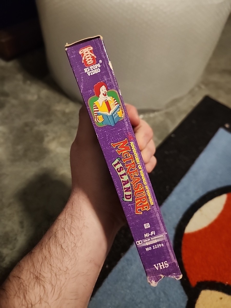 McTreasure Island - The Adventures Of Ronald McDonald - VHS