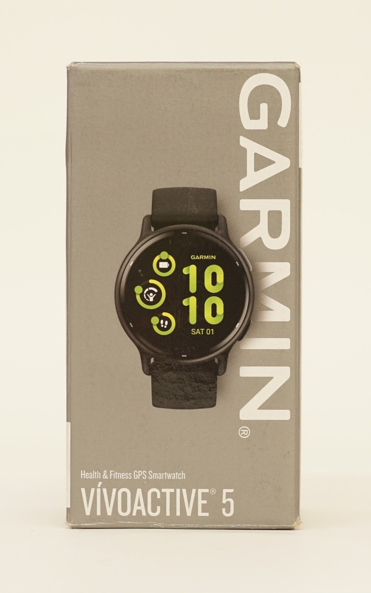 Garmin vvoactive 5 GPS Smartwatch (Slate/Black) 753759324902
