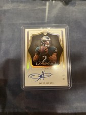 2020 Flawless Football Jalen Hurts Rookie Shadow Signatures Auto /25