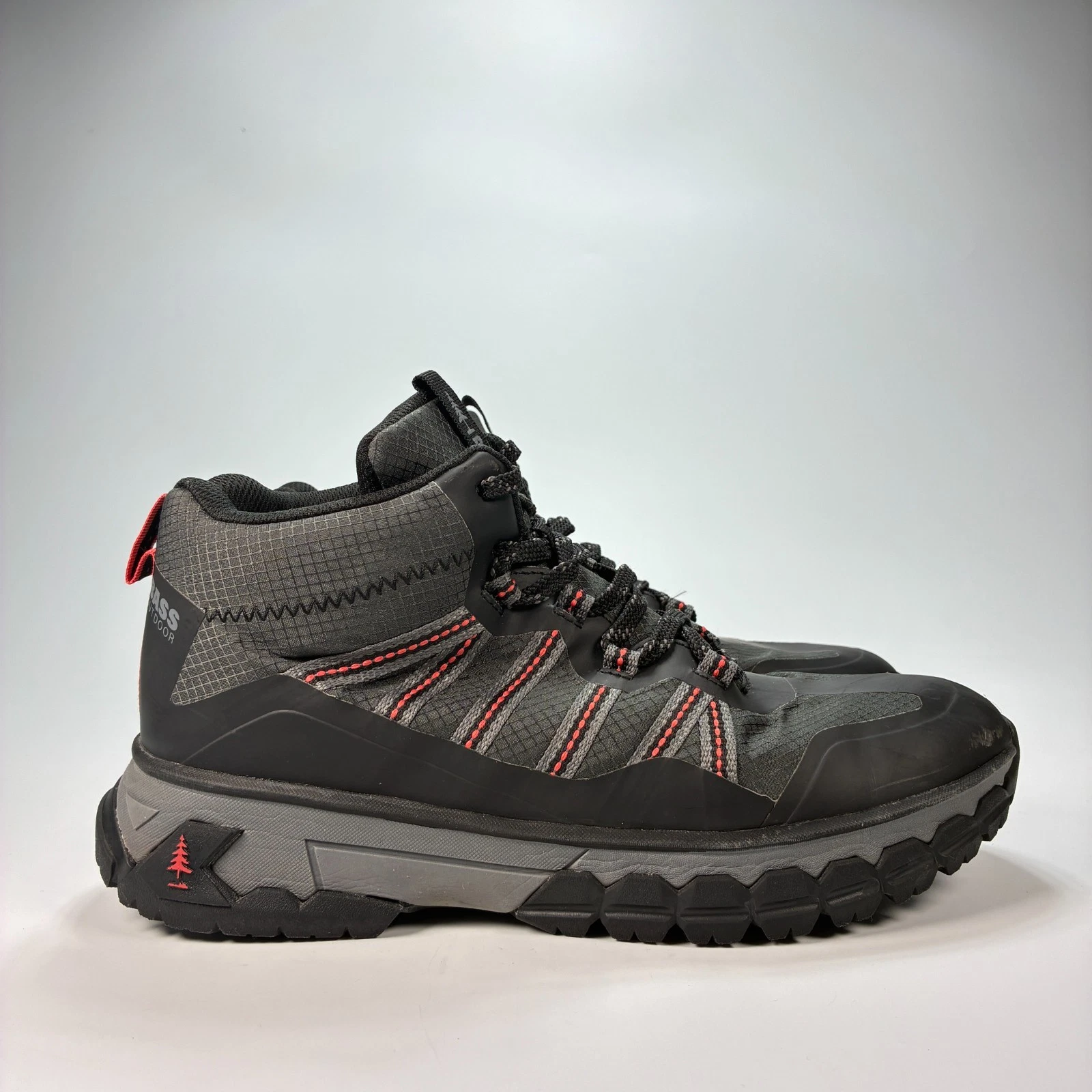 Bass Outdoor Peak Webbing Hiker M Ankle Boot Hiking Boots BA22H300 Men's SIze 9M