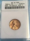 1963-D LINCOLN CENT ANACS DDO FS-025.8  MS64 RD Die 1 Old Soap Box Holder
