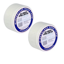 Self-Adhesive Drywall Repair Tape 2 Inch x 100 FT Fiberglass Mesh for Wall Crack
