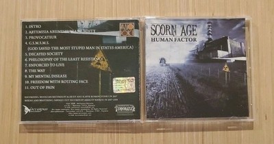 Scorn Age Human Factor CD Octurnus Records