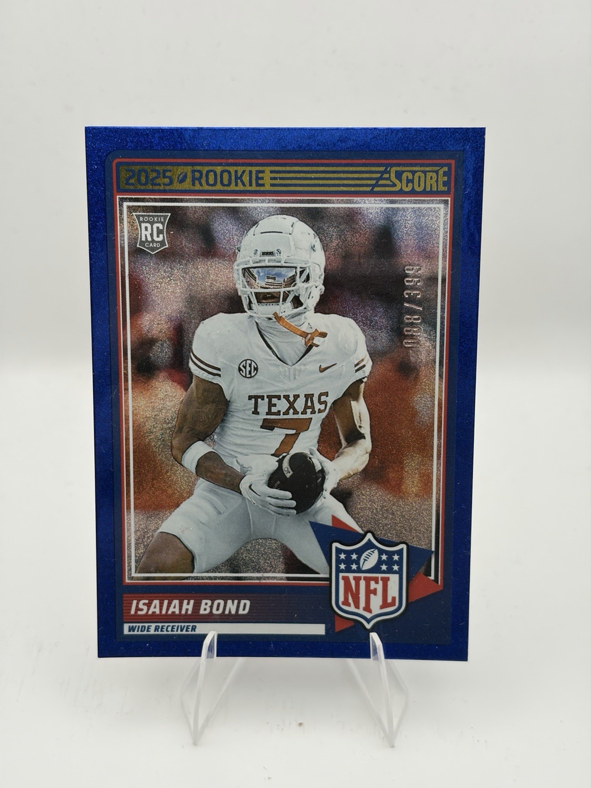 2025 Rookie Score No. 53 Isaiah Bond Blue Dots /399