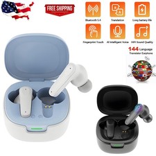 Language Translator Earbuds 144 Languages Bluetooth Language Translator Device 