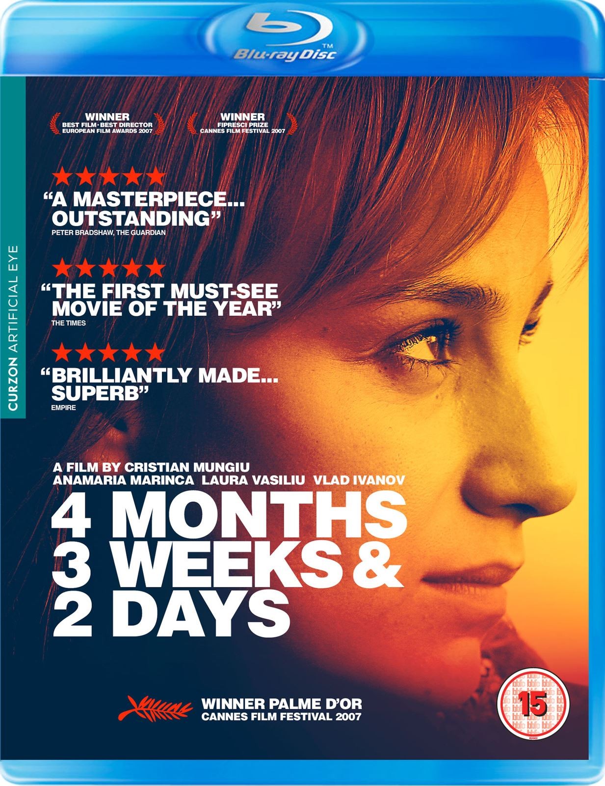 4 Months, 3 Weeks and 2 Days [15] Blu-ray