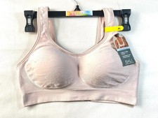 NWT Bali Women's M Comfort Revolution Shaping Wireless Bra DF3488 Sandshell