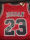 Michael Jordan Autographed NBA FINALS Bulls  Mitchell & Ness Jersey