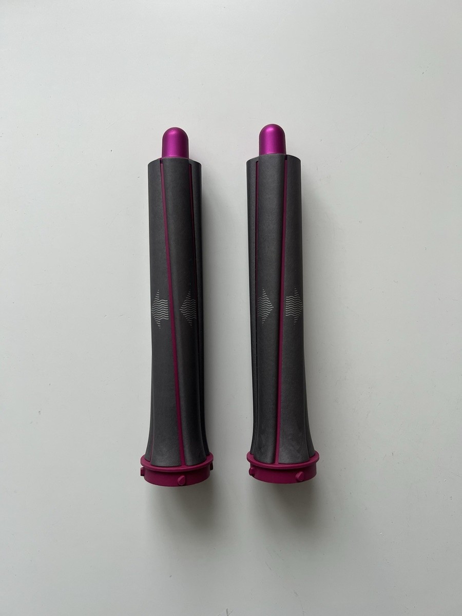 Dyson Airwrap 30mm Long Curler Barrels Attachment Nickel Fuchsia Genuine ✅✅✅