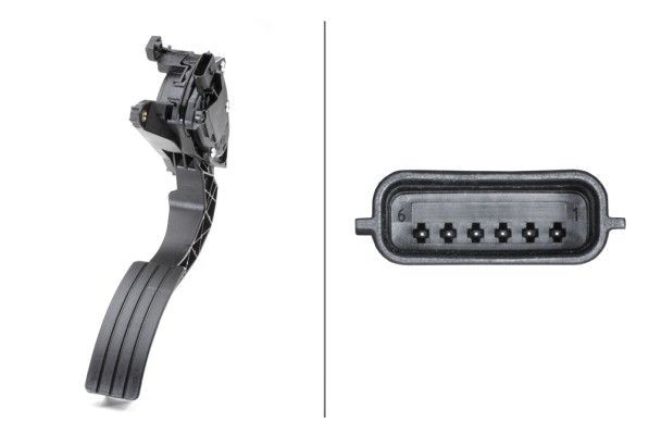 Hella 6PV 009 978-731 Sensor, Fahrpedalstellung FüR Renault-image