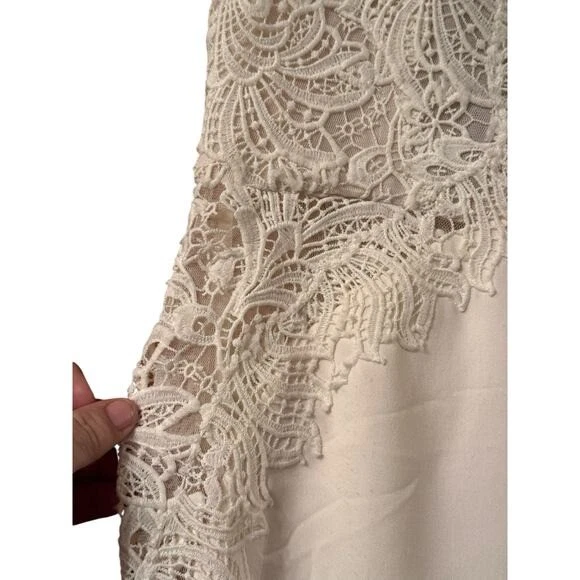 Vestido de novia Tara Keely blanco de encaje con correa de espagueti Foto 4 de 4