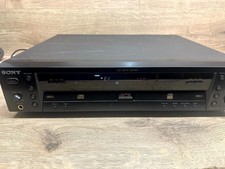 SERVICED Sony RCD-W3 2-Disc CD Recorder & Player Black w/ Dubbing Option