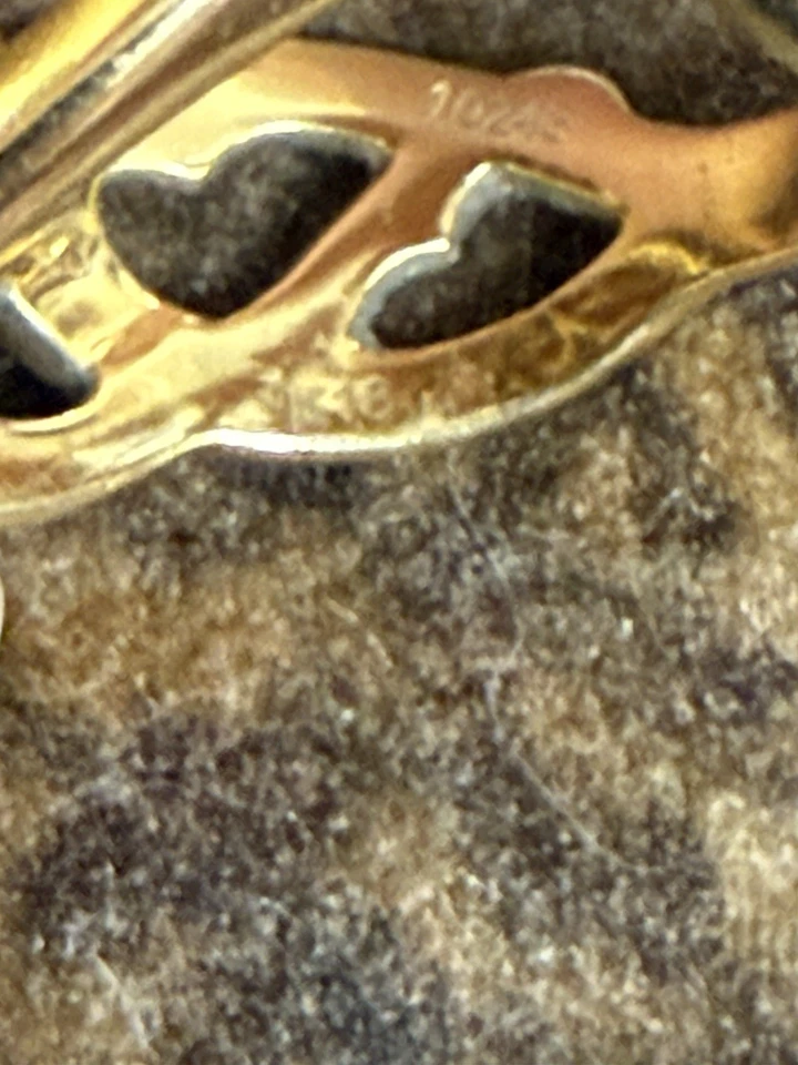 Stephen Webster heavy 18k gold and Coral with diamonds - Image 4 of 4