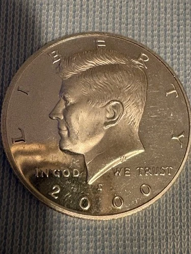 2000 S Silver Proof Like Kennedy Half Dollar, 90%