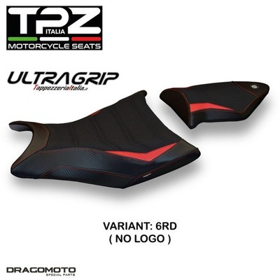 BMW S 1000 RR 2009-2011 Seat Upholstery BS11RRG2-6RD-6 TPZ red ULTRAGRIP