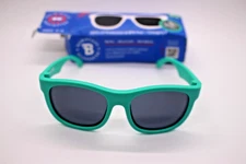 BABIATOR LIMITED EDITION BPA FREE SUNGLASSES TROPICAL TIDE GREEN SMOKE LENS 0-2