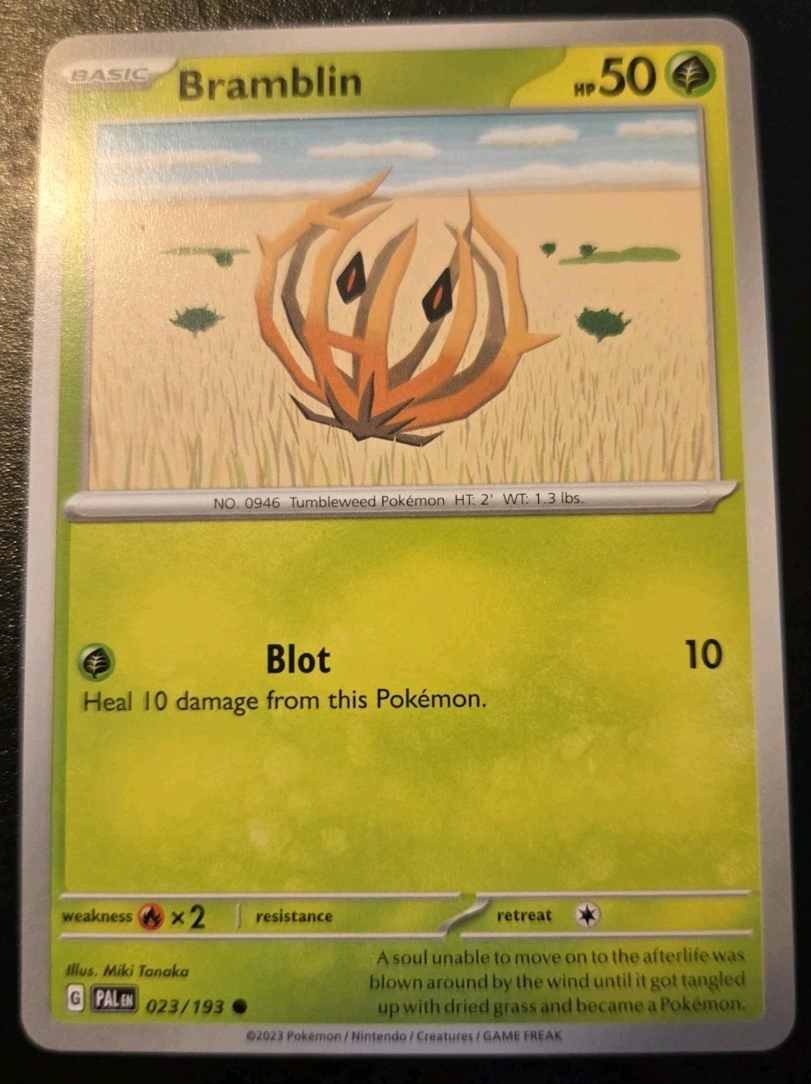 Bramblin 023/193 Common Scarlet & Violet: Paldea Evolved Pokemon TCG