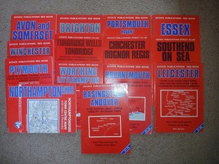 Job Lot Estate Publications Red Book Various Editions Southern England