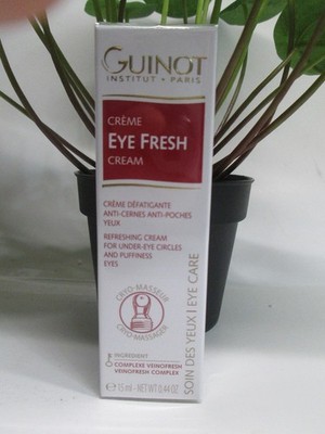GUINOT EYE FRESH CREAM  for eye circles and puffiness eyes NEW 15ML/0.44FL.OZ