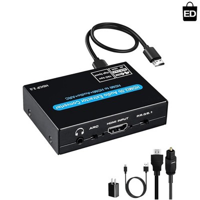 HDMI ARC to Optical RCA Splitter - Crystal Clear Audio for TV & Soundbar