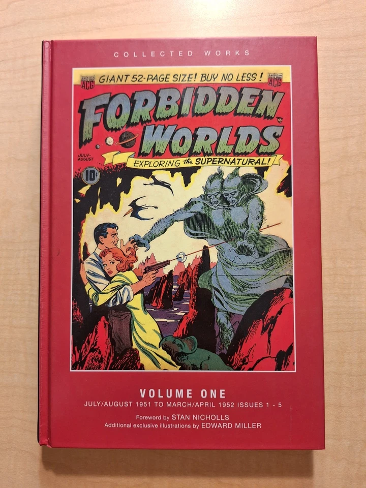 Forbidden Worlds Collected Works Vols 1,2,3,4,9,11,12 - Primeras ediciones de tapa dura Foto 3 de 4