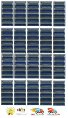 100 Schick Hydro 3 Razor Blades Refill Cartridge Fit Hydro 5 Silk Hydro3 Shaver 