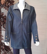 Ladies Astraka Jacket New With Tag Navy / Denim Blue Medium Fully Lined