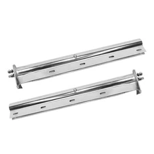 30" Length Stainless Steel 1.125" Straight Spring Loaded Mud Flap Hanger Bracket