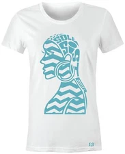 "Sole Sister 2" Women/Juniors T-Shirt to Match Air Retro 6 "Still Blue" GS