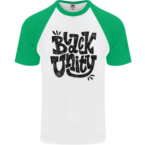 Negro Unidad Negro Vive Matter Juneteenth Hombre S/S Béisbol Camiseta - Imagen 6 de 50
