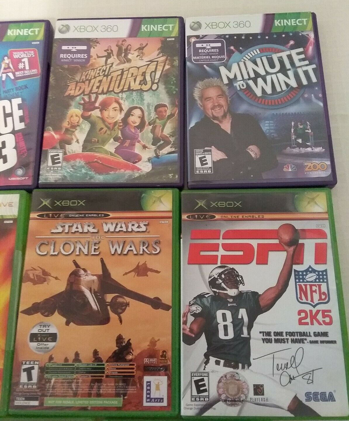 Xbox 360 Games  Large Selection (Complete with Manuals) - MULTI