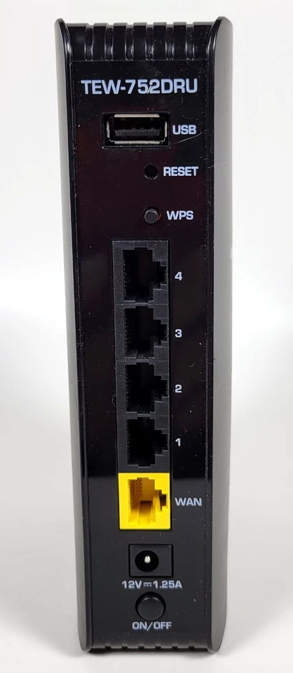 TRENDnet Wireless Dual Band Gigabit Router  ~ N600 ~ TEW-752DRU - Image 3 of 4