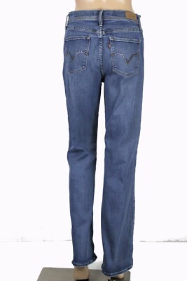 LEVI'S 512 Women's 8M Perfectly Slimming Boot Cut Stretch Jeans 31'' Inseam GUC
