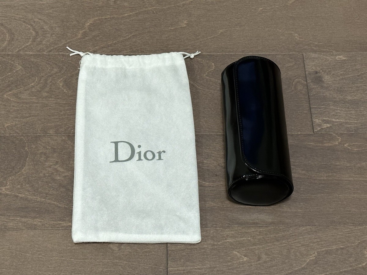 NEW Authentic CHRISTIAN DIOR Black Patent Leather Watch Case | eBay